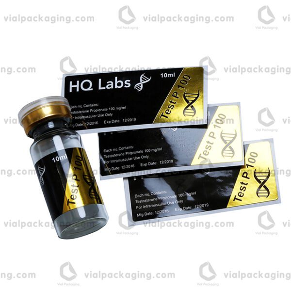 vial labels printing