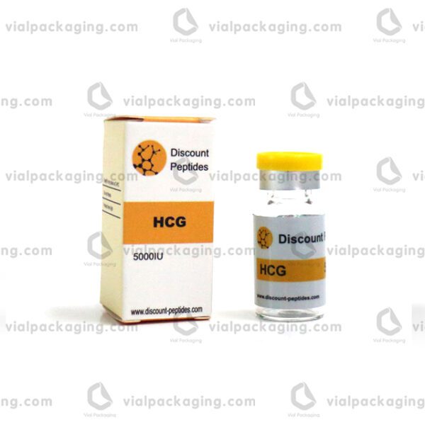 HCG vial box