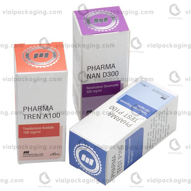 Pharmacom vial box