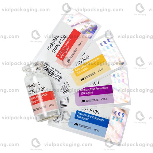 pharmacom vial labels