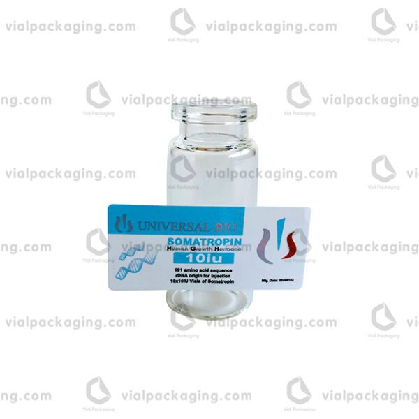 2ml vial labels for HGH