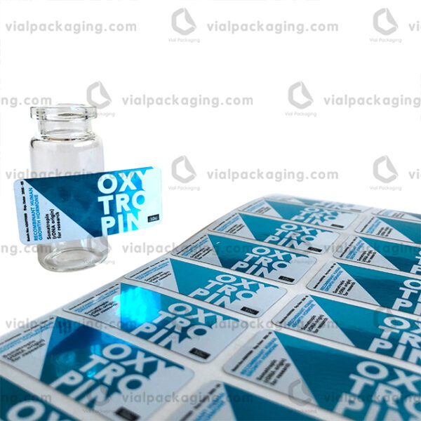HGH peptides labels printing