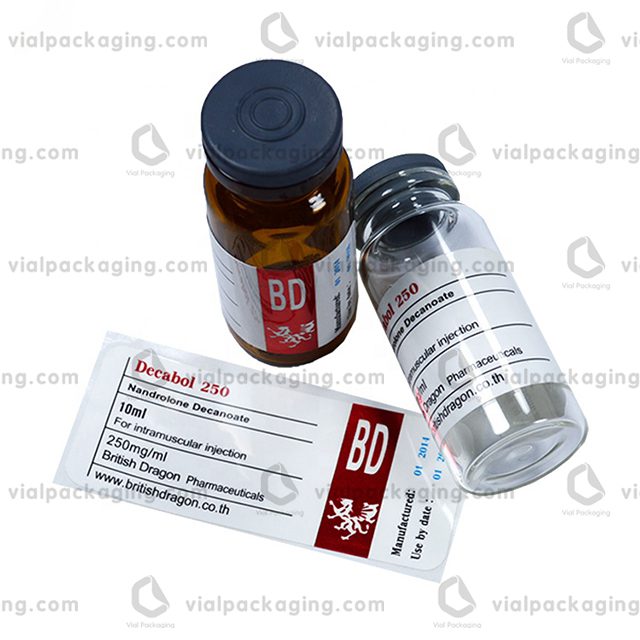 injection labels for 10ml vials