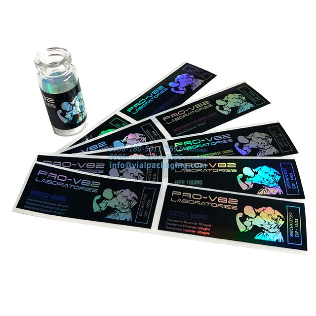 10ml vial steroid labels