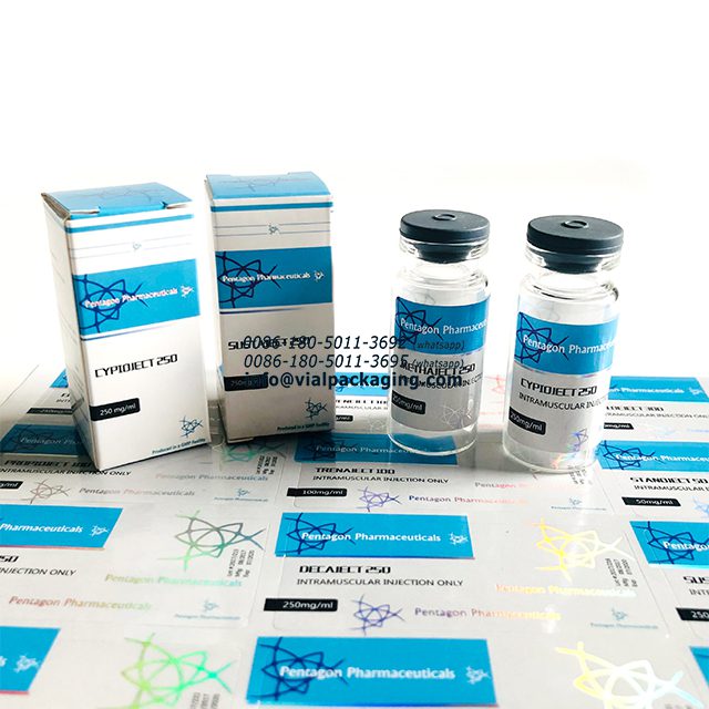 10ml vial packaging set