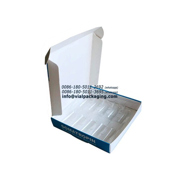 hgh paper box with tray