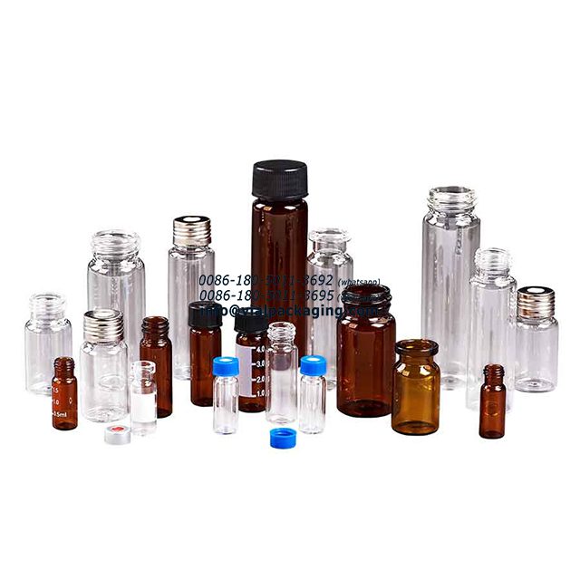 10ml transparent glass bottle