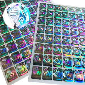 GENETIC PHARM 3d holographic security sticker