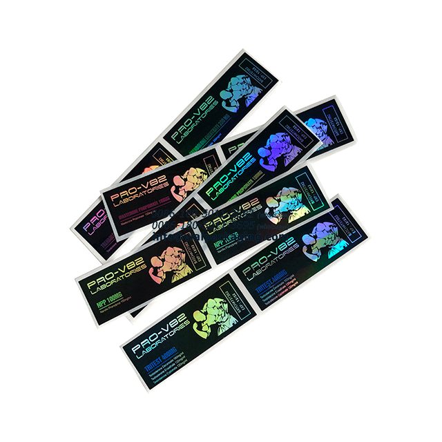 10ml holographic labels