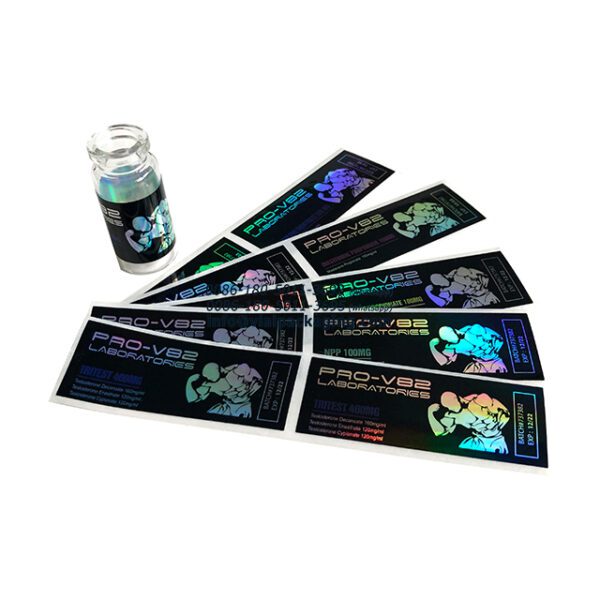 injection vial labels