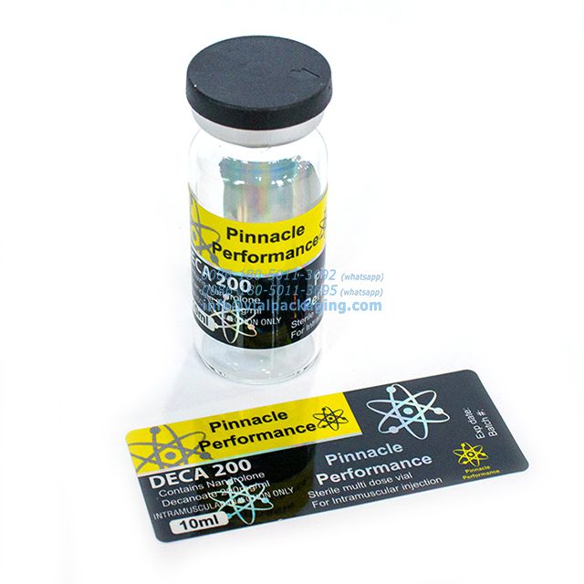 10ml steroids vial labels